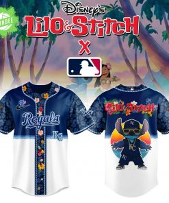 Kansas City Royals MLB x Lilo & Stitch Jersey