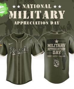 Kansas City Royals Military Appreciation Jersey 2025 – Limited MLB Edition