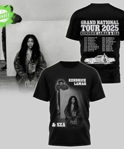 Kendrick Lamar x SZA Grand National Tour 2025 T-Shirt – Music Collab Merch
