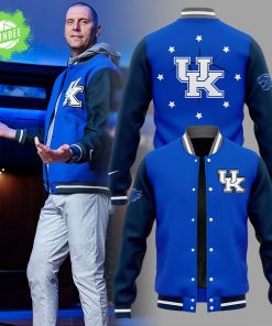 Kentucky Men’s Basketball Mark Pope Coach Jacket – Limited Edition