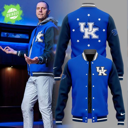 Kentucky Men’s Basketball Mark Pope Coach Jacket – Limited Edition