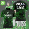 Sporting Clube de Portugal 2025 Champions Green Fan Shirt