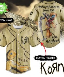 Korn “Beating Me Down” Baseball Jersey