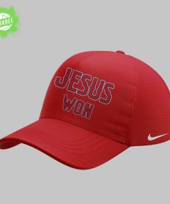 LA Angels x Jesus Won 2025 Red Hoodie