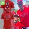 LA Angels x Jesus Won 2025 White Tshirt