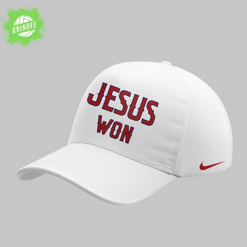 LA Angels x Jesus Won 2025 White Tshirt