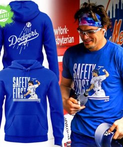 LA Dodgers Safety First 2025 Hoodie