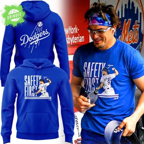 LA Dodgers Safety First 2025 Hoodie