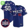 Goku Ultra Instinct x Dodgers 2025 Jersey – Limit Break Anime Baseball Shirt