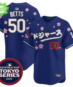 LA Dodgers Tokyo Series 2025 Jersey Royal – Kanji Vapor Limited Baseball Shirt