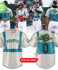 Lehigh Valley IronPigs Star Wars Night Jersey 2025 – Galactic Baseball Edition