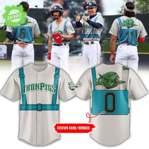 Lehigh Valley IronPigs Star Wars Night Jersey 2025 – Galactic Baseball Edition