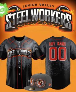 Lehigh Valley SteelWorkers Replica Baseball Jersey