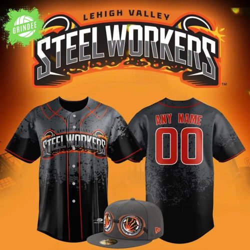 Lehigh Valley SteelWorkers Replica Baseball Jersey