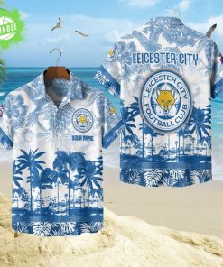 Leicester City FC Hawaiian Style Tropical Shirt