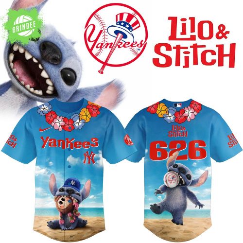 Lilo & Stitch x New York Yankees Baseball Jersey 2025
