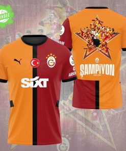 Limited Edition Galatasaray S.K. 3D T-Shirt