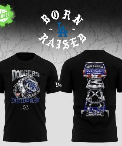 Limited Edition Los Angeles Dodgers x Bornxraised Tshirt 2025