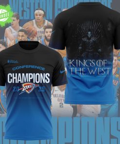 Limited Edition OKC Western Conference Champions 2025 Tshirt
