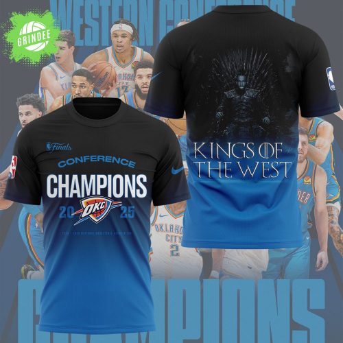 Limited Edition OKC Western Conference Champions 2025 Tshirt