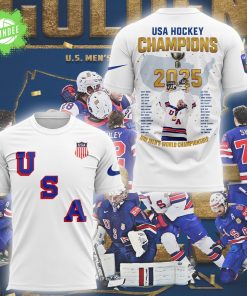 Limited Edition USA Golden White Tshirt