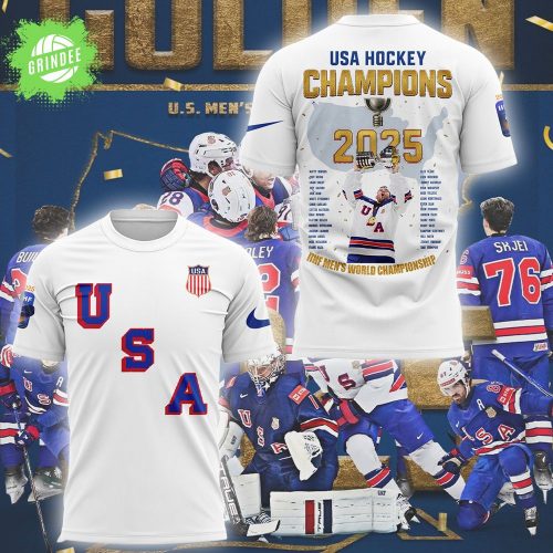 Limited Edition USA Golden White Tshirt