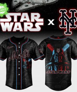 Limited New York Mets x Star Wars Night Black Jersey