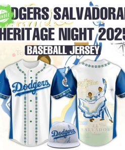 Los Angeles Dodgers 2025 Salvadoran Heritage Night Jersey