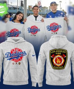 Los Angeles Dodgers Firefighter Appreciation Night 2025 Hoodie