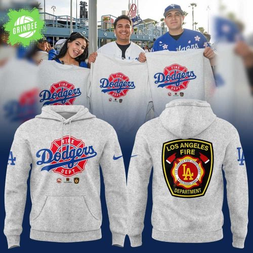 Los Angeles Dodgers Firefighter Appreciation Night 2025 Hoodie