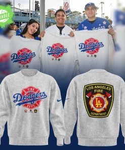 Los Angeles Dodgers Firefighter Appreciation Night 2025 Sweatshirt