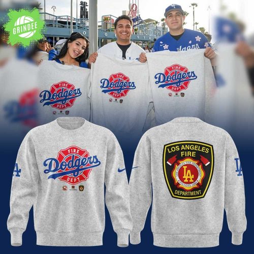 Los Angeles Dodgers Firefighter Appreciation Night 2025 Sweatshirt