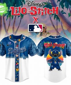 Los Angeles Dodgers MLB x Lilo & Stitch Jersey