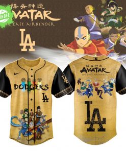 Los Angeles Dodgers x Avatar The Last Airbender Jersey – 2025 MLB Collab Edition