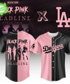 Los Angeles Dodgers x Blackpink Baseball Jersey