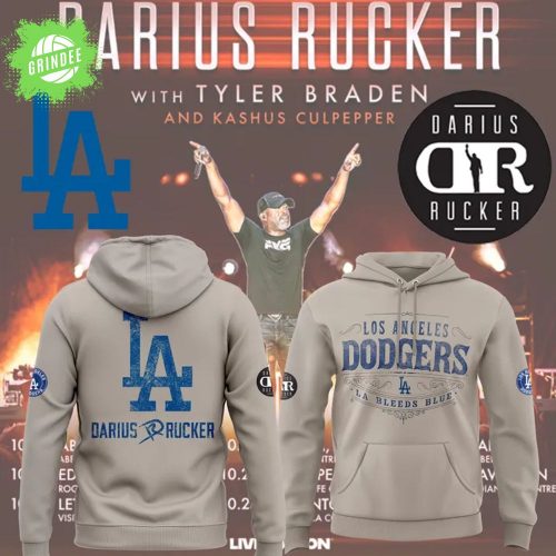 Los Angeles Dodgers x Darius Rucker Hoodie 2025 – Music Collab Baseball Gear