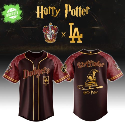 Los Angeles Dodgers x Harry Potter Night Jersey 2025 – Wizard Night Baseball Jersey