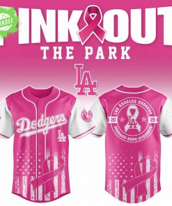 Los Angeles Dodgers x Pink Out The Park 2025 Baseball Jersey