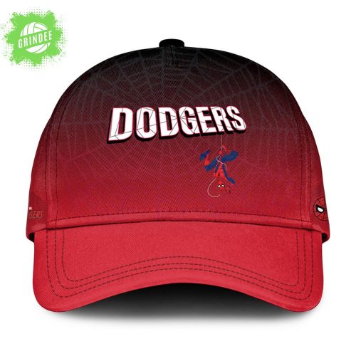 Los Angeles Dodgers x Spider-Man Game Night Hoodie 2025 – Superhero Baseball Hoodie