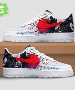Los Angeles Dodgers x Star Wars Night 2025 AF1 Sneakers – Galaxy Baseball Shoes