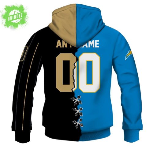 Los Angeles FC x Los Angeles Chargers Special Hoodie (MLS x NFL Collab 2025)