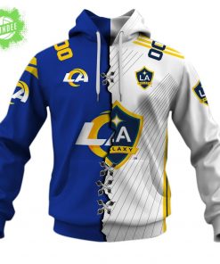 Los Angeles Galaxy x Los Angeles Rams Special Hoodie (MLS x NFL Joint Edition)