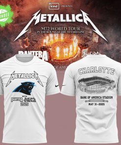 M72 World Tour x Carolina Panthers 2025 White Band T-Shirt