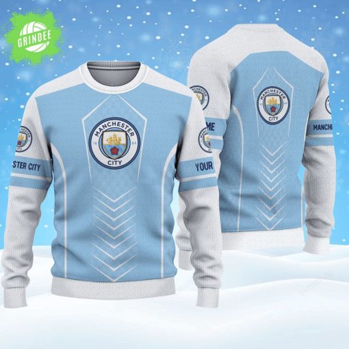 Manchester City Ugly Christmas Sweater 2025 – Holiday Edition Pullover