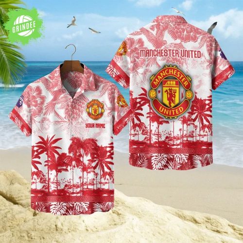 Manchester United FC Hawaiian Style Summer Shirt