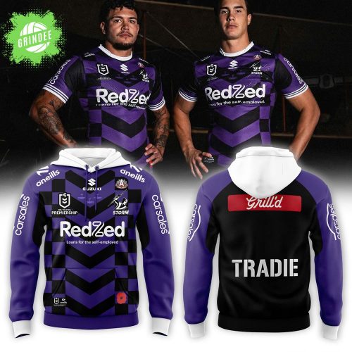 Melbourne Storm AnZac Day 2025 Limited Edition Hoodie