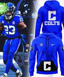 Men’s Indianapolis Colts Blue Nike Pullover Hoodie
