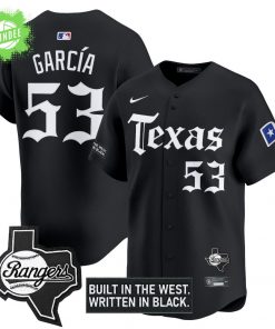Men’s Texas Rangers Gothic Frontier Edition Jersey – 2025 MLB Vapor Premier Limited