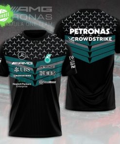 Mercedes-AMG Petronas F1 3D T-Shirt – Formula 1 Racing Apparel