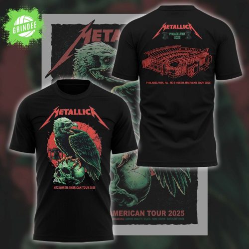 Metal M72 Philly Pop-Up Lincoln Financial Field Stadium TShirt